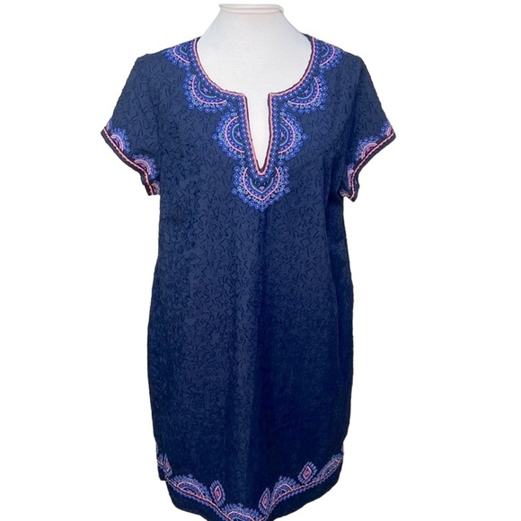 Vineyard Vines Starfish Jacquard Dress - Picture 2 of 7